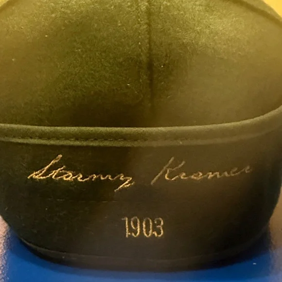 Stormy Kromer Original Cap Olive Green Size 7 3/8 USA Made Wool Hat - Picture 2 of 8